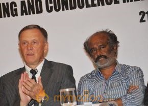 Rajinikanth At Condolence Meet For Japan Earthquake photo 3